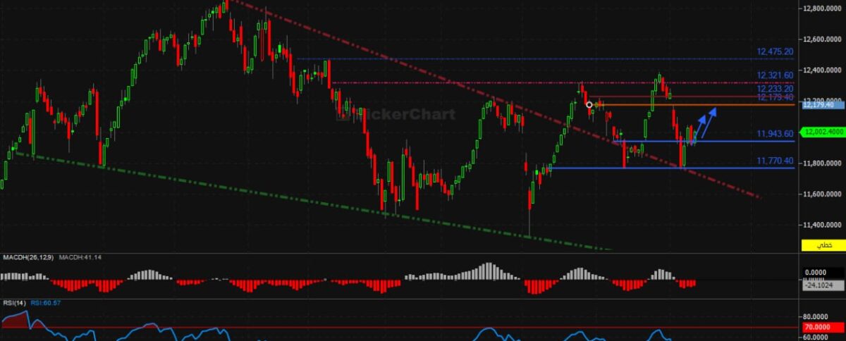 تحليل تاسي جلسة اليوم بين11911-12017